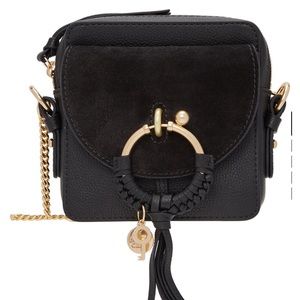 SEE BY CHLOÉ Black Joan Camera Bag Crossbody